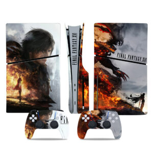 Final Fantasy XVI PS5 Slim Skin Sticker Decal Design 2