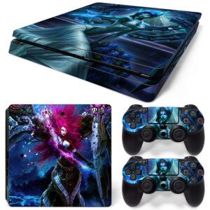 League Of Legends Morgana Art PS4 Slim Skin Sticker Cover