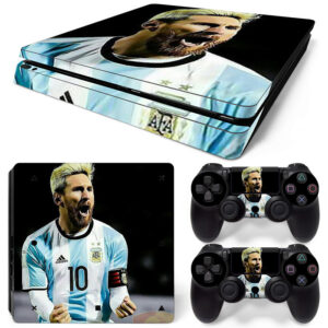 Lionel Messi PS4 Slim Skin Sticker Decal