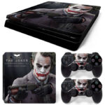 The Joker Bank Robber Version 2.0 PS4 Slim Skin Sticker Decal