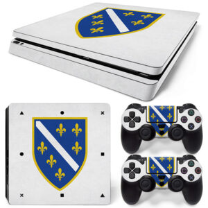 Flag Of Bosnia And Herzegovina PS4 Slim Skin Sticker Decal