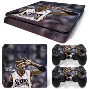 Allen Iverson Art PS4 Slim Skin Sticker Cover