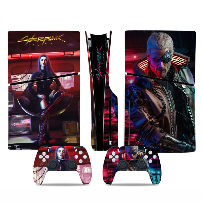 Cyberpunk 2077 PS5 Slim Skin Sticker Cover