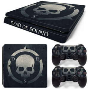 Dead De Sound Symbol PS4 Slim Skin Sticker Decal