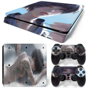 Wlop Tattoo PS4 Slim Skin Sticker Cover