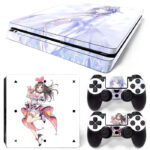 Nicofarre Kizuna AI PS4 Slim Skin Sticker Cover