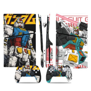 Gundam Anime Skin Sticker For PS5 Slim