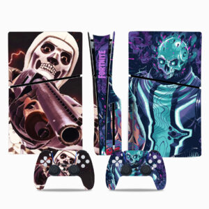 Fortnite Skull Trooper PS5 Slim Skin Sticker Cover