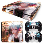 Hatsune Miku PS4 Slim Skin Sticker Cover Design 1