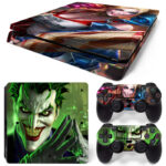 DC Comics Joker And Harley Quinn PS4 Slim Skin Sticker Decal