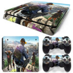 Watch Dogs 2 PS4 Slim Skin Sticker Decal Design 1