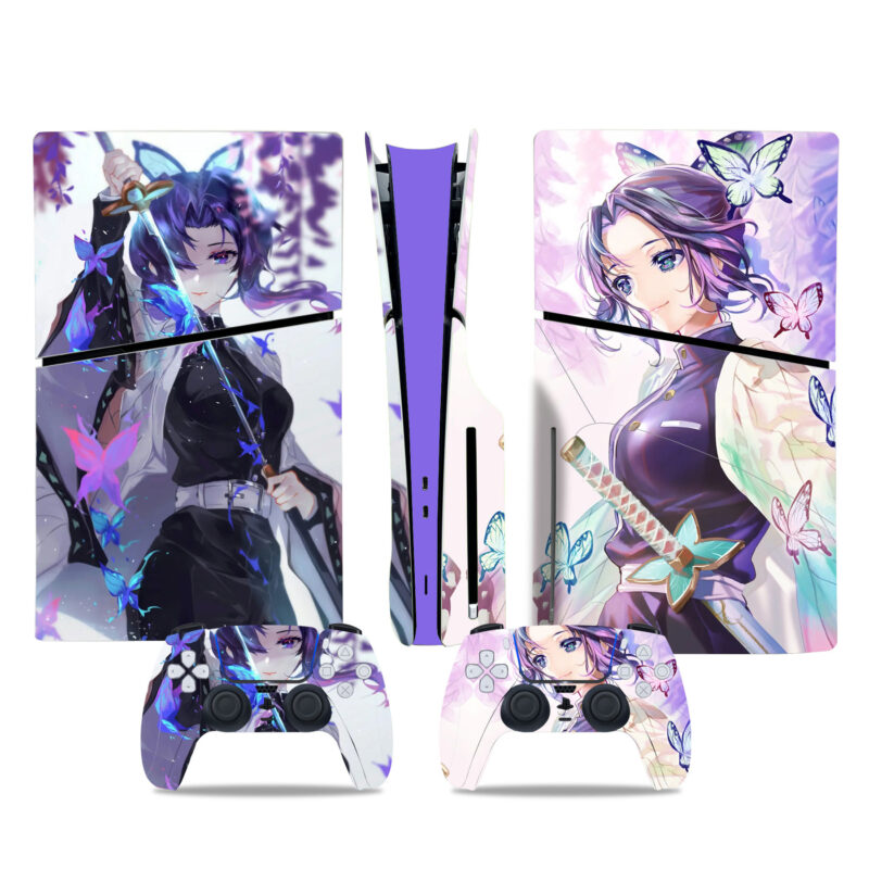 Shinobu Kocho PS5 Slim Skin Sticker Cover