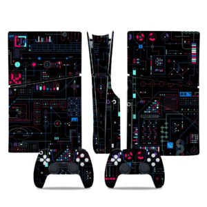 Cyberpunk Motherboard PS5 Slim Skin Sticker Cover