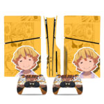 Zenitsu Agatsuma Skin Sticker For PS5 Slim