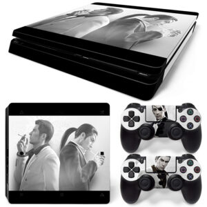 Yakuza 0 Art PS4 Slim Skin Sticker Cover