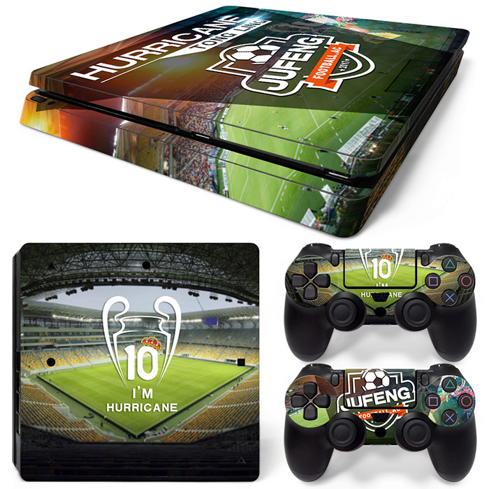 Hurricane Tong Ling Jufeng Football And I'm Hurricane 10 Skin Sticker For PS4 Slim