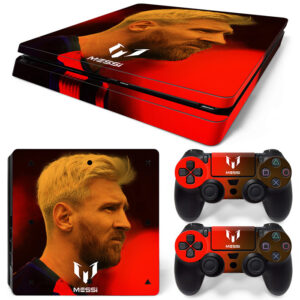 Lionel Messi PS4 Slim Skin Sticker Cover