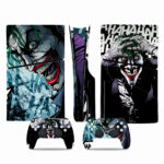 Joker Art PS5 Slim Skin Sticker Cover