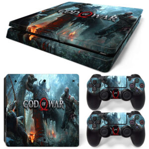 God Of War PS4 Slim Skin Sticker Decal Design 2