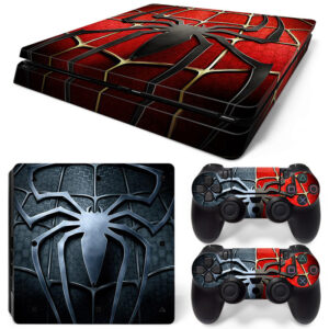 Spider-Man 3 Symbol PS4 Slim Skin Sticker Cover Design 1