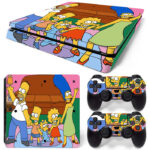 The Simpsons PS4 Slim Skin Sticker Decal