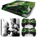 Joker Batman Arkham City PS4 Slim Skin Sticker Cover