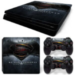 Batman V Superman Dawn Of Justice Symbol PS4 Slim Skin Sticker Decal