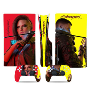 Cyberpunk 2077 Skin Sticker For PS5 Slim Design 3