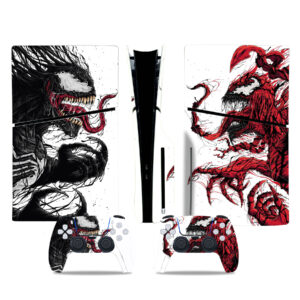 Venom And Carnage PS5 Slim Skin Sticker Decal