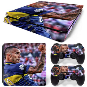 Carlos Tevez PS4 Slim Skin Sticker Cover Design 1