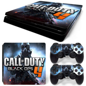 Call Of Duty: Black Ops 4 PS4 Slim Skin Sticker Cover Design1