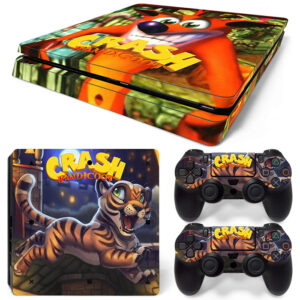 Crash Bandicoot PS4 Slim Skin Sticker Decal