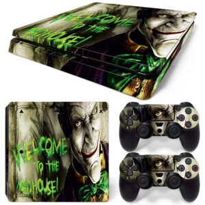 The Joker Welcome To The Madhouse PS4 Slim Skin Sticker Decal