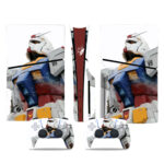 Gundam Skin Sticker For PS5 Slim Design 2