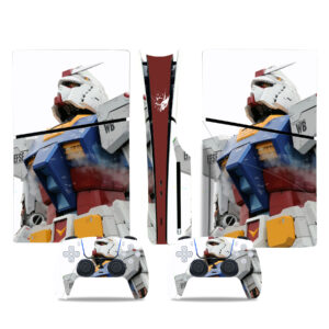 Gundam Skin Sticker For PS5 Slim Design 2