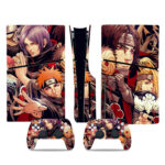 Naruto Akatsuki PS5 Slim Skin Sticker Cover