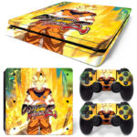 Dragon Ball Fighter Z PS4 Slim Skin Sticker Decal