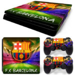 FC Barcelona PS4 Slim Skin Sticker Cover