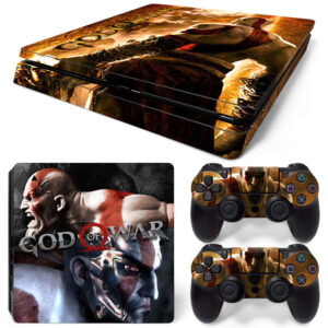 God Of War Is Enough PS4 Slim Skin Sticker Cover Design 1