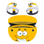 Happy Face Emoji PS VR2 Skin Sticker Cover