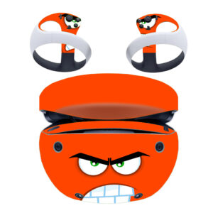 Aggressive Emoji PS VR2 Skin Sticker Cover