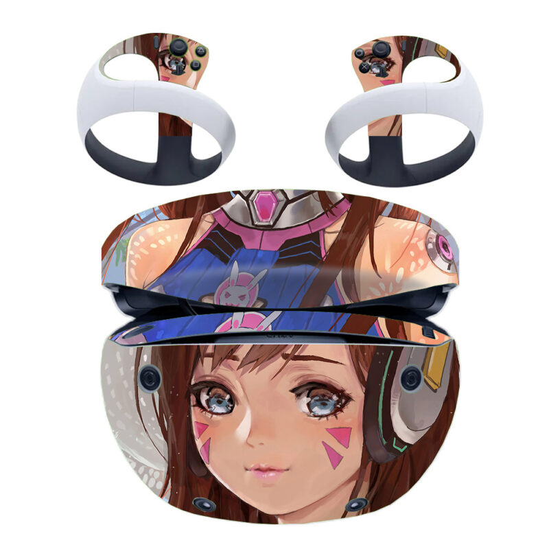 Overwatch D.Va PS VR2 Skin Sticker Decal