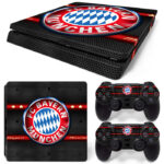 FC Bayern Munich Symbol Art PS4 Slim Skin Sticker Decal