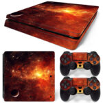 Digital Universe Vacation PS4 Slim Skin Sticker Decal