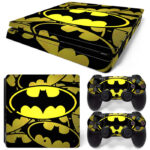 Batman Symbol PS4 Slim Skin Sticker Decal Design 2