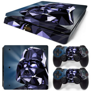 Star Wars Low Poly Portrait PS4 Slim Skin Sticker Decal