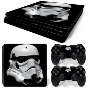 Stormtrooper PS4 Slim Skin Sticker Decal Design 1