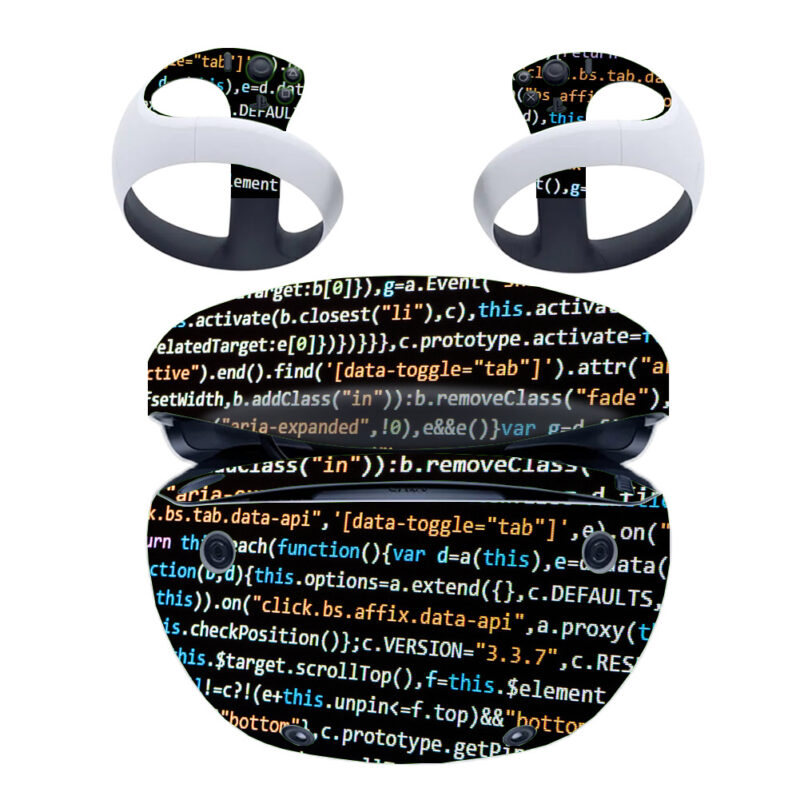 Digital Coding PS VR2 Skin Sticker Decal