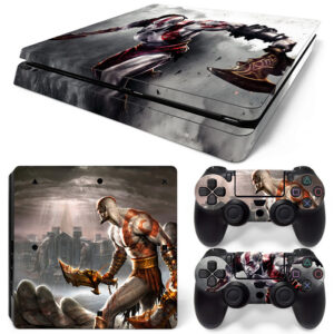 God Of War II: Kratos PS4 Slim Skin Sticker Cover