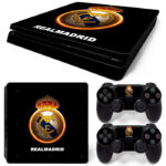 Real Madrid CF Symbol Art PS4 Slim Skin Sticker Decal